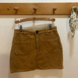 Corduroy skirt